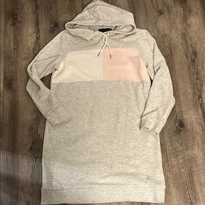 Tommy Hilfiger Colorblock Hoodie Sweater Dress